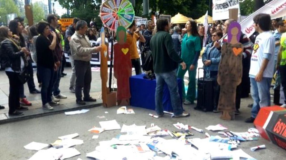Başkentte Atanamayan Öğretmenlerden Eylem