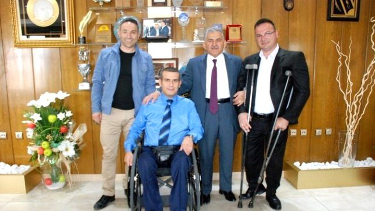 Bedensel Engelliler Spor Kulübü Melikgazi Belediyesi\'nde