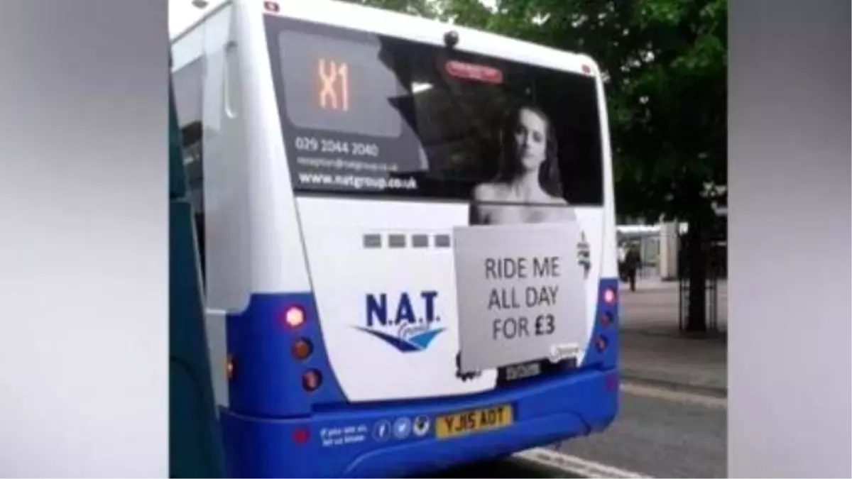 British Bus Company Apologizes For \'Ride Me All Day\' Ads
