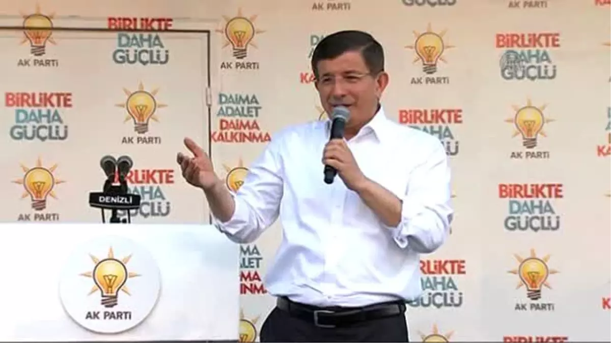 Davutoğlu: "Bindikleri At Paralel Atı"