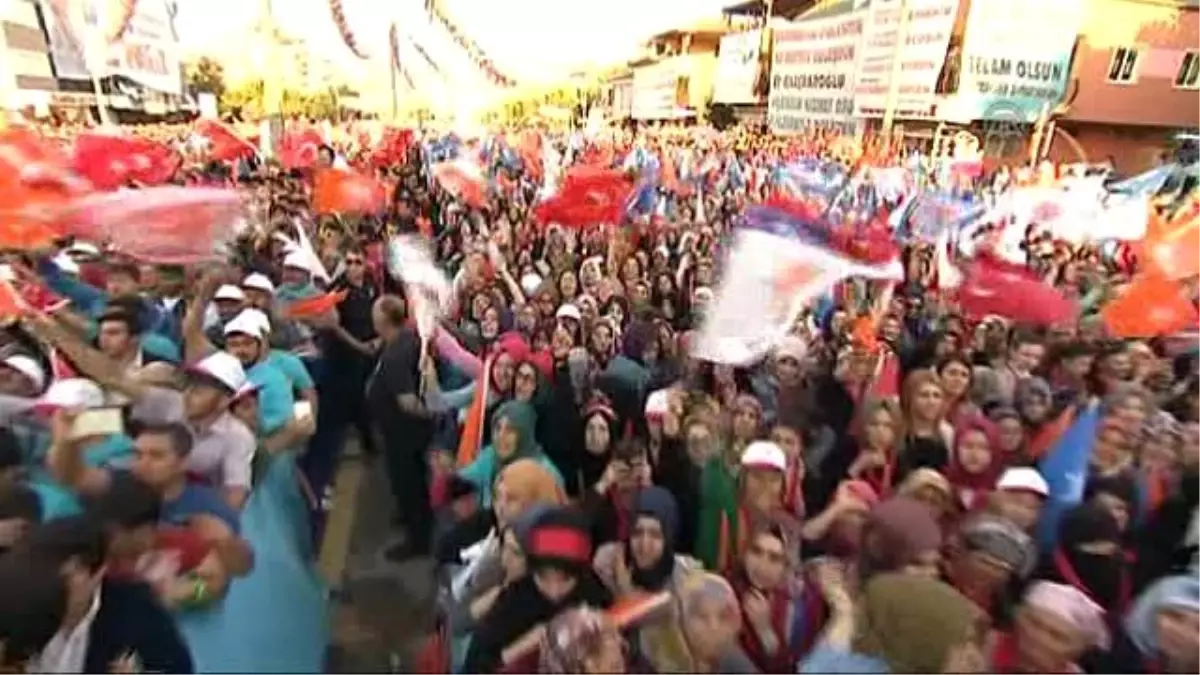 Davutoğlu: "Elif Gibi Durduk, Kimse Bizi Eğip Bükemedi"