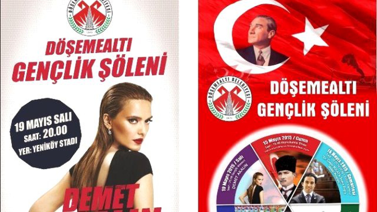 Döşemealtı Belediyesi\'nden Gençlik Şöleni
