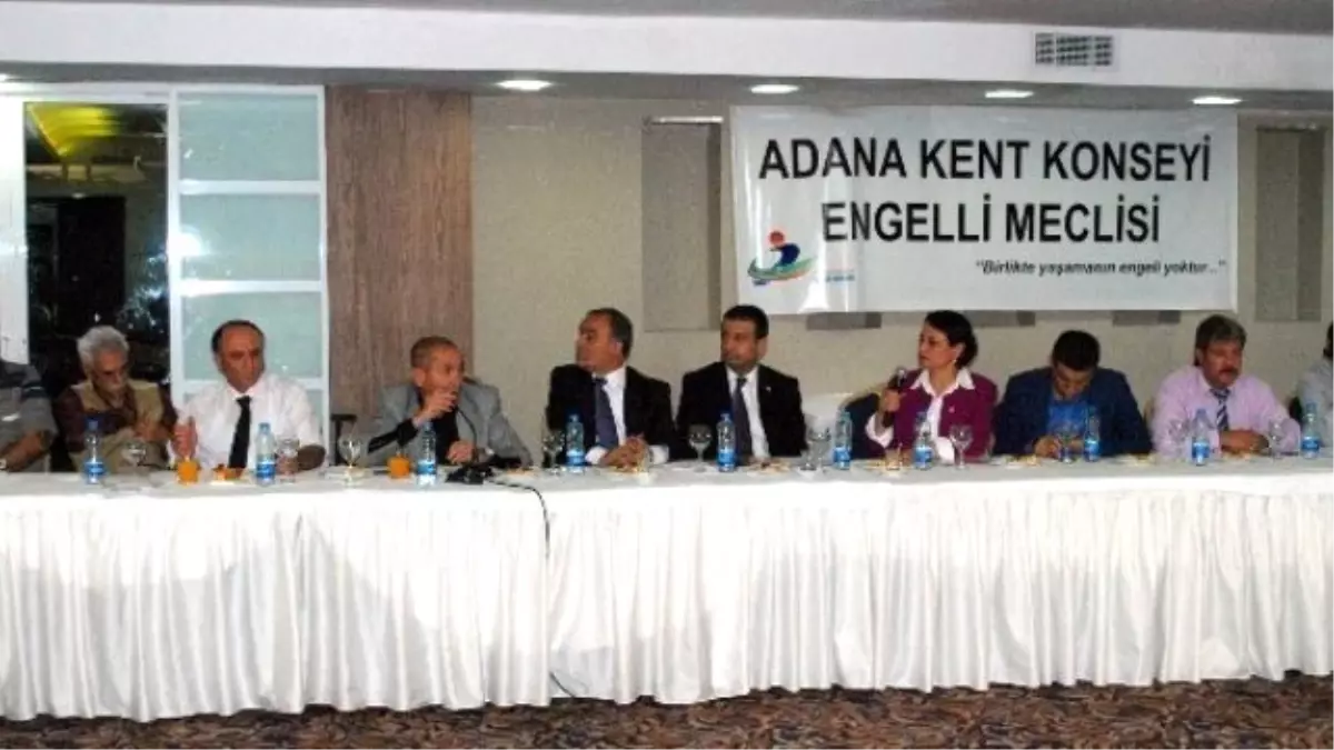 Engelsiz Adana İçin Çözüm Aranıyor