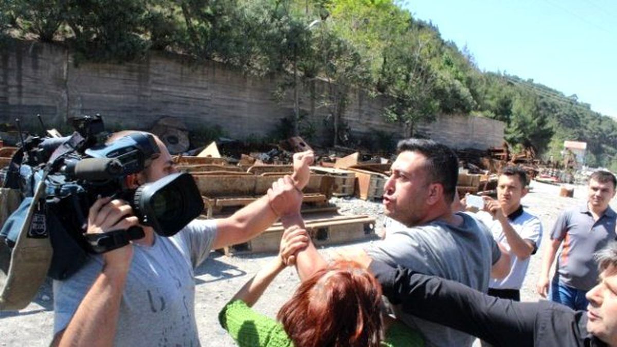 Eynez Maden Ocağında Arbede