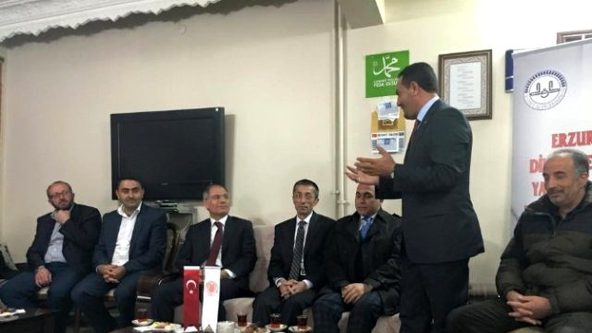 İçişleri Eski Bakanı Ala\'dan Din Görevlilerine Ziyaret