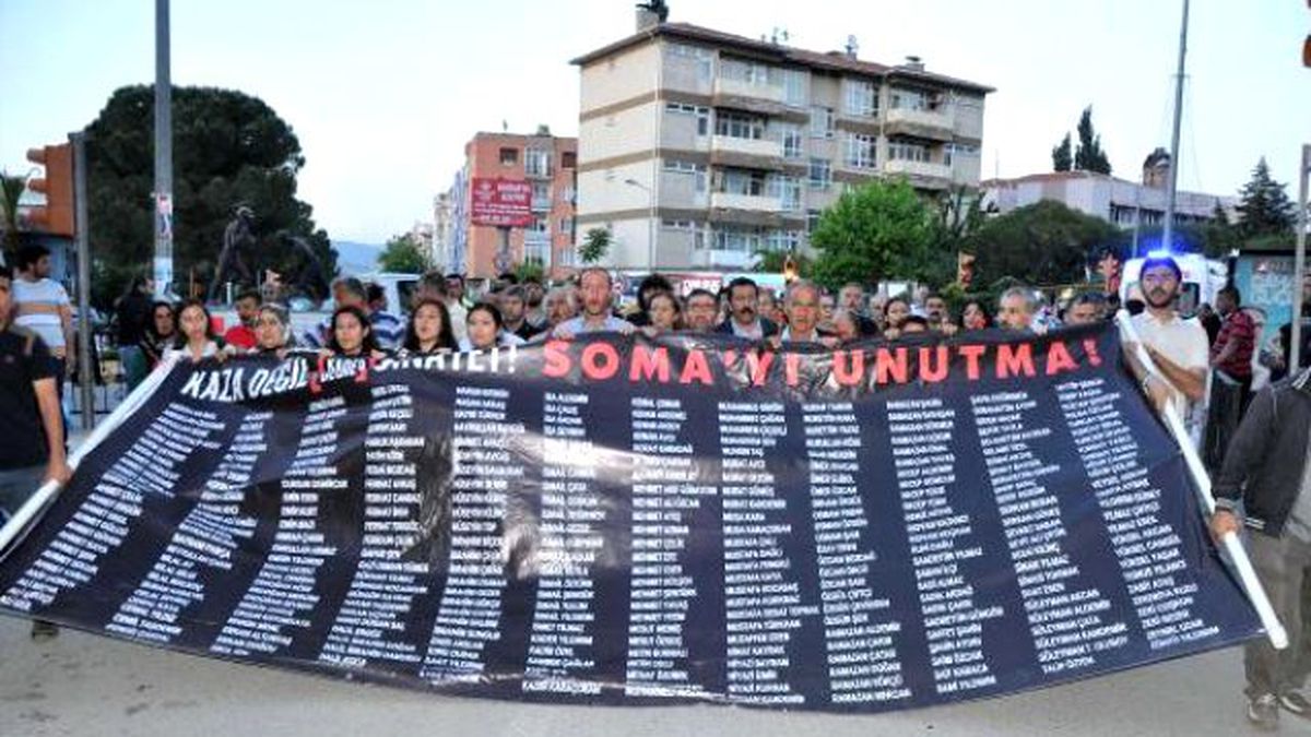 Maden Şehitleri Soma\'da Anıldı
