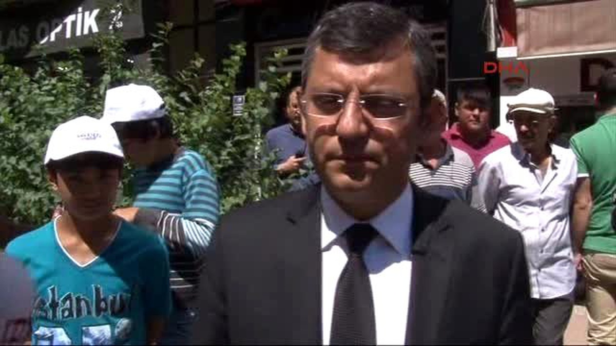 Manisa Soma Facianın Yıldönümünde Anma CHP Manisa Milletvekili Özgür Özel Açıklama Yaptı
