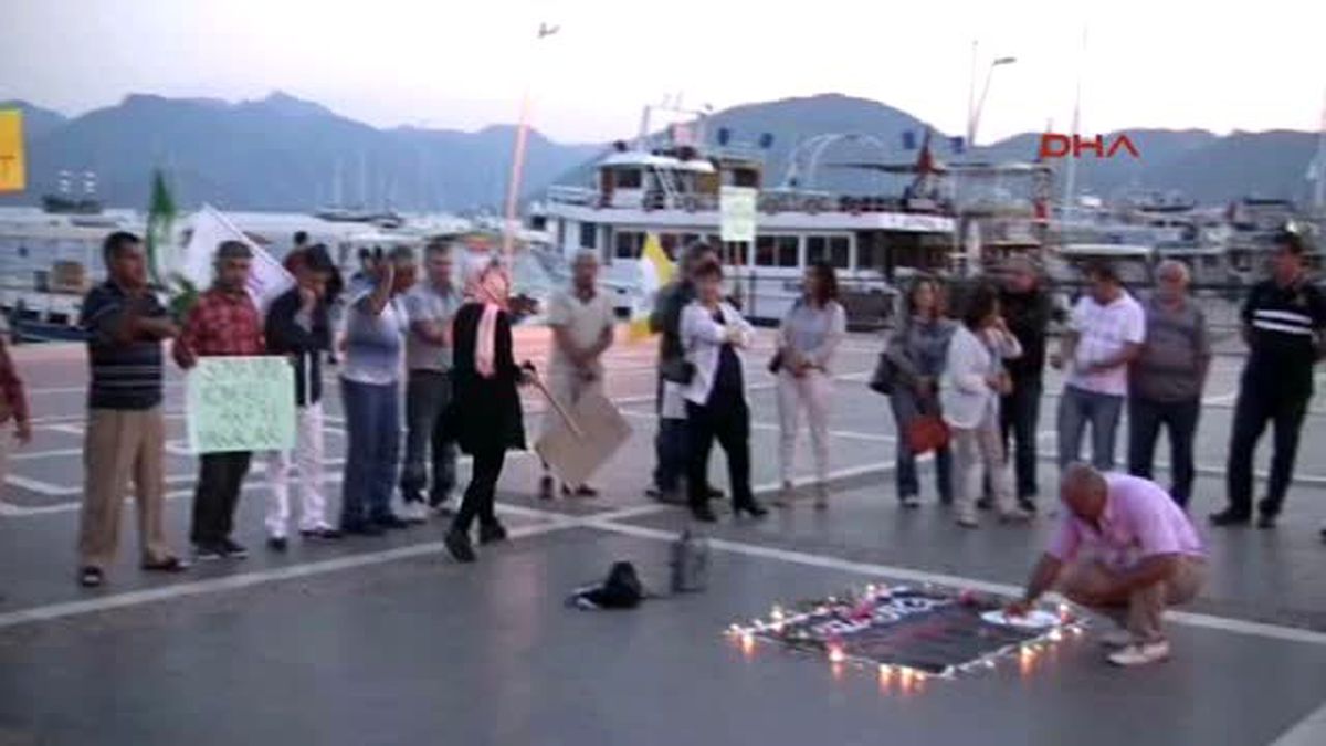 Marmaris\'te HDP\'liler Somalı Madencileri Andı