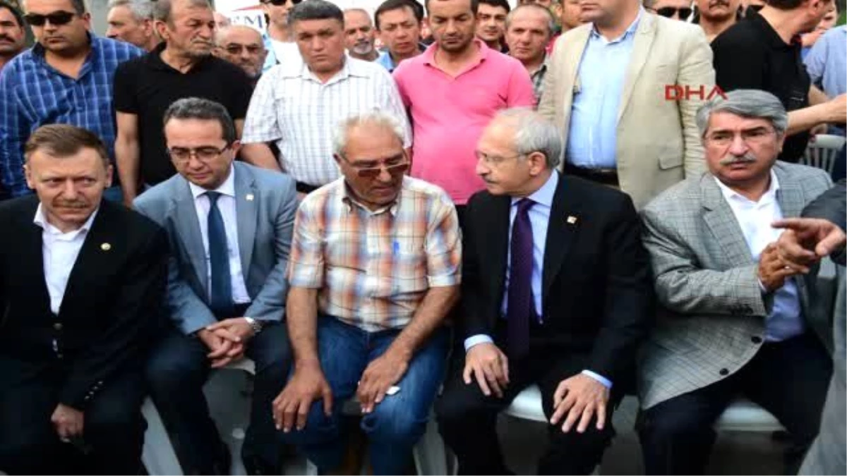 Mersin - Kılıçdaroğlu\'ndan Kaptanın Ailesıne Taziye Ziyareti