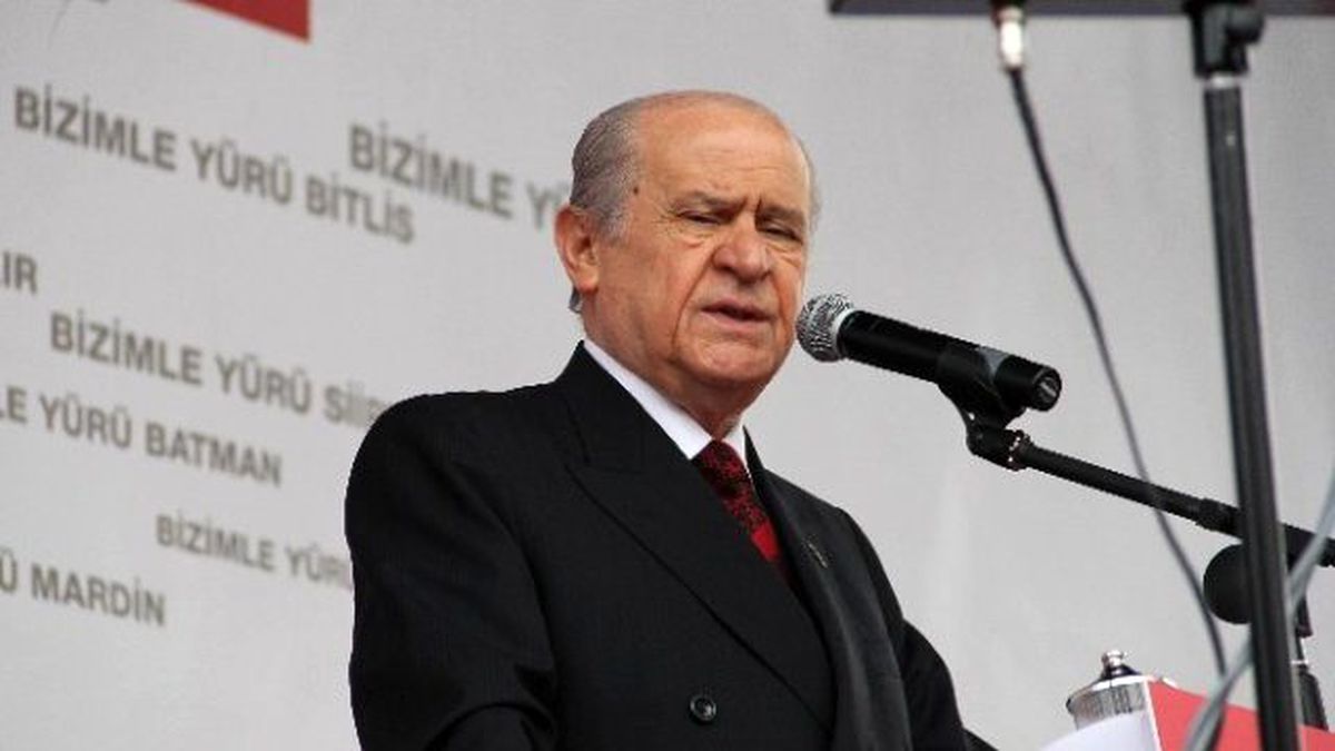 MHP Lideri Bahçeli Çorum\'da
