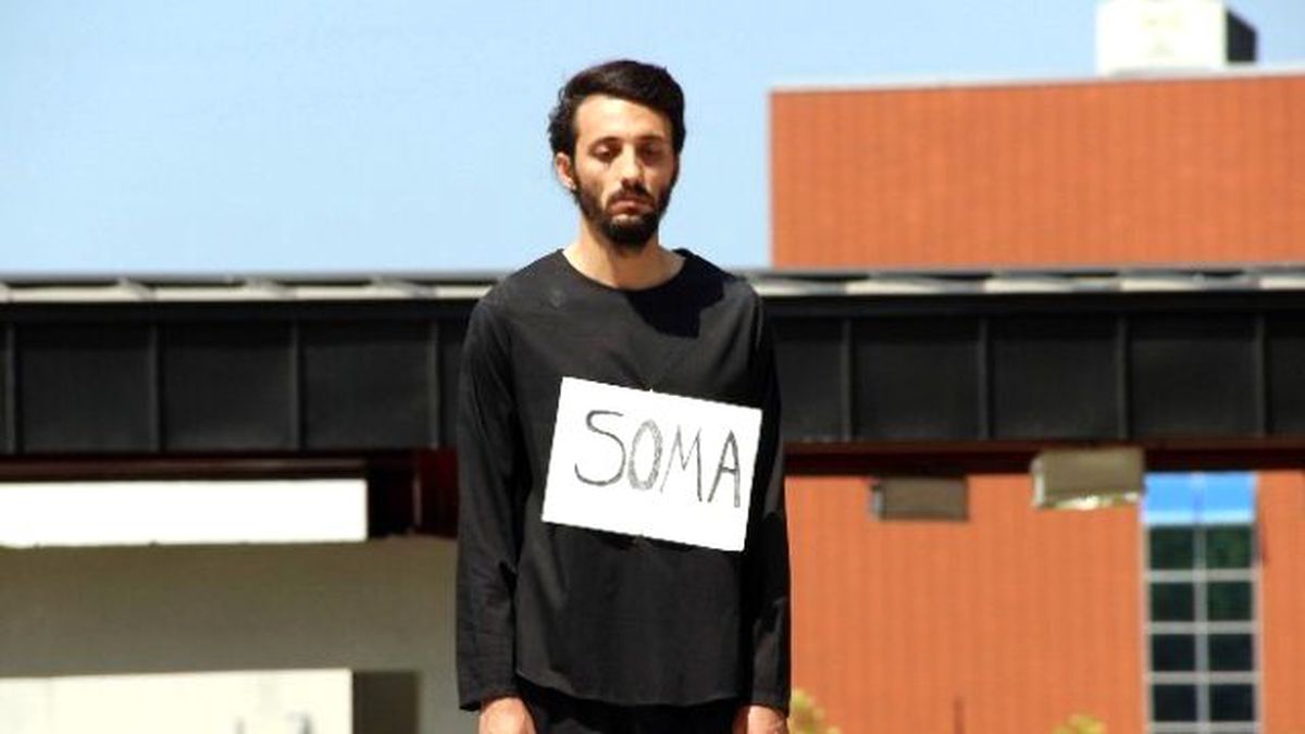 Tek Kişilik Sessiz Eylemle Soma\'yı Andı