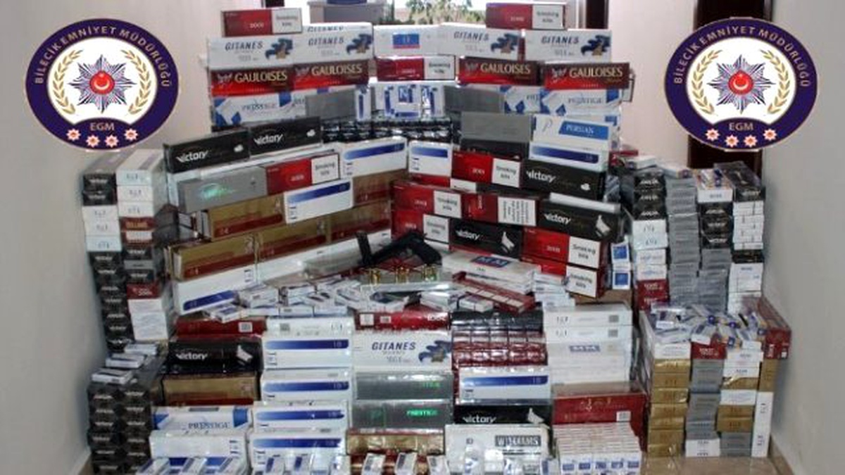 Polisten Kaçak Sigara ve Uyuşturucu Operasyonu