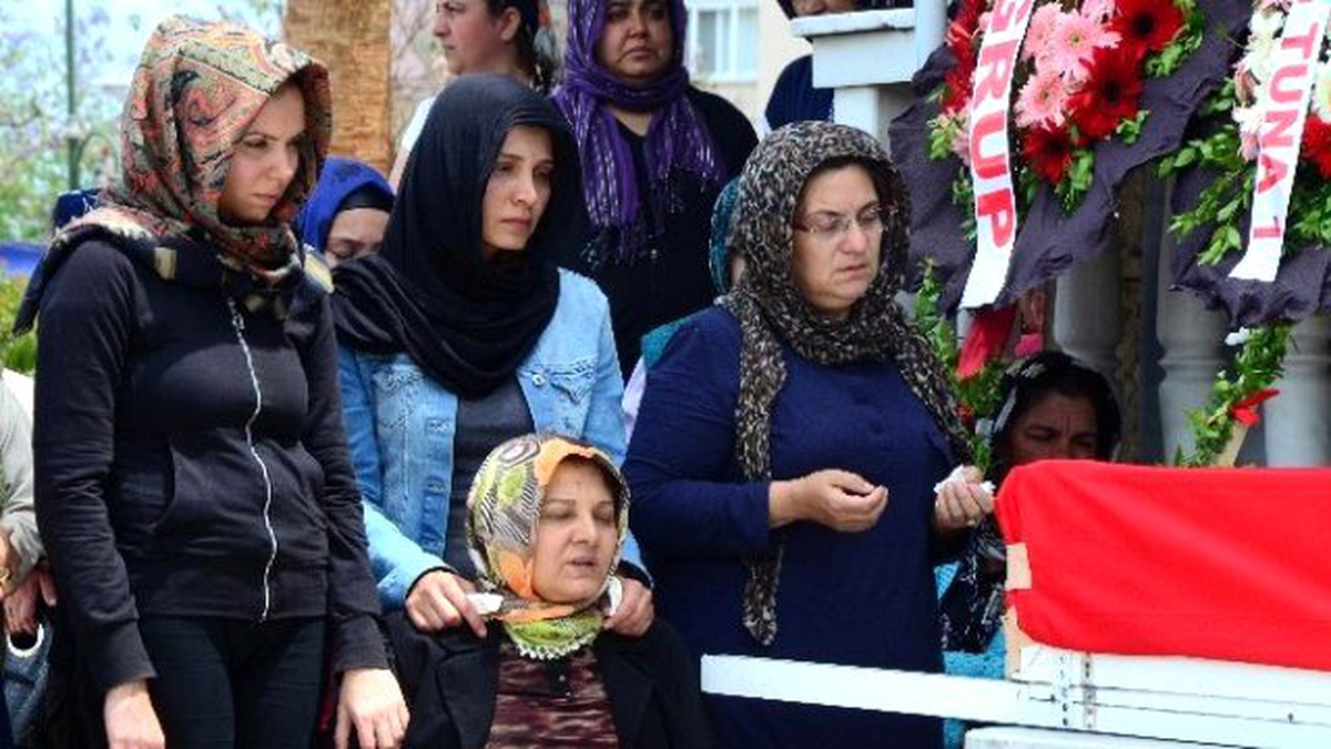 Saldırıda Ölen Kaptan Toprağa Verildi