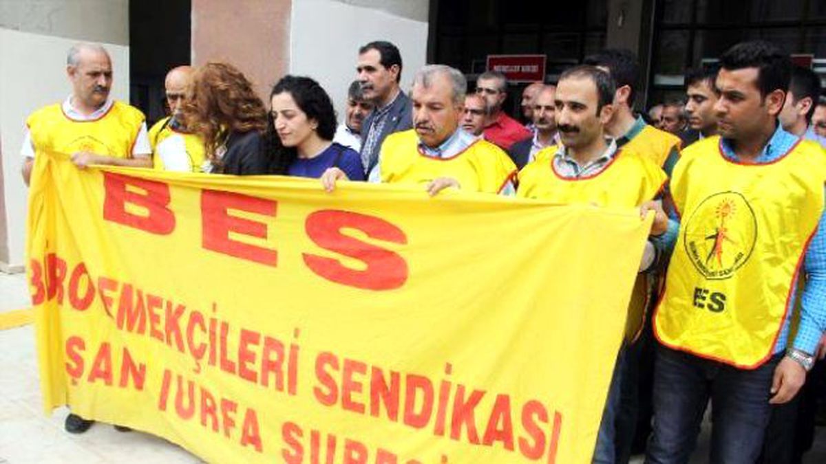 Şanlıurfa\'da, Bes Üyeleri İş Bıraktı