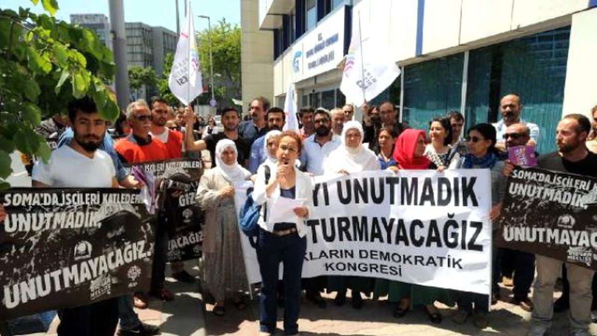 Soma\'da Adalet İstediler