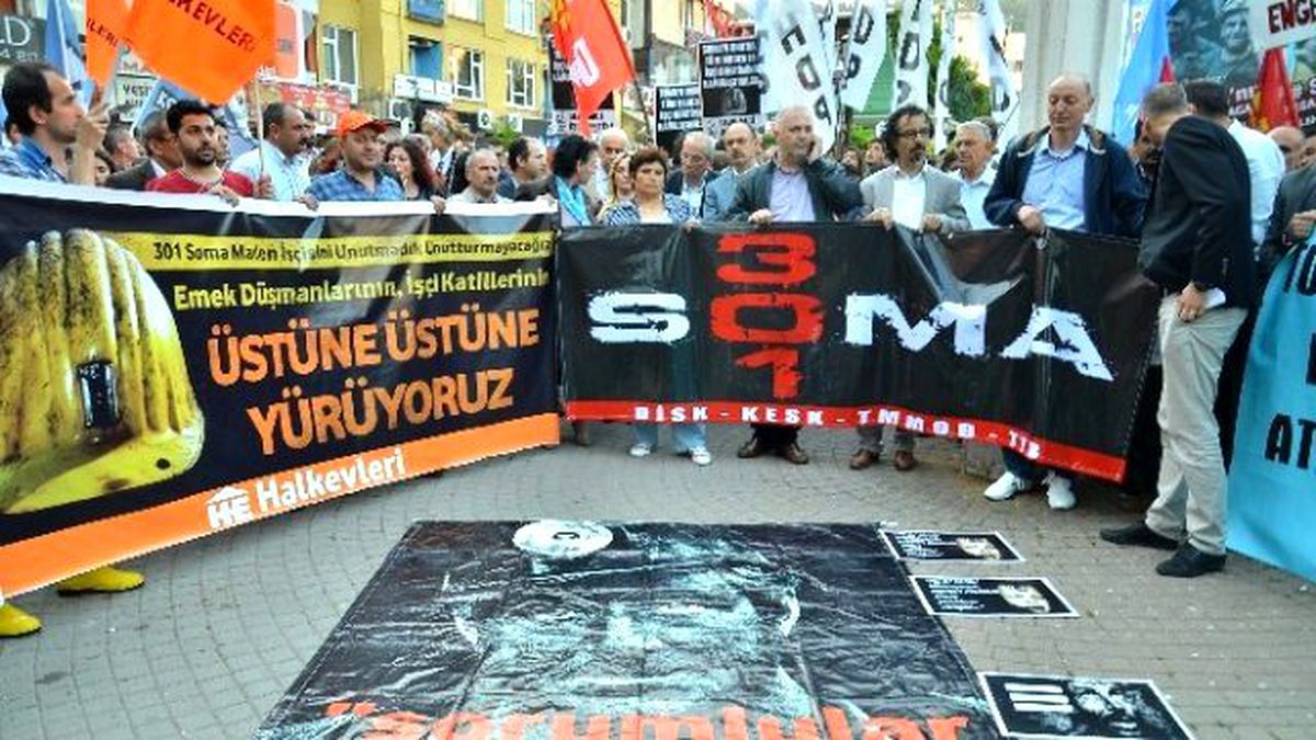 Soma Faciası Kocaeli\'de Anıldı