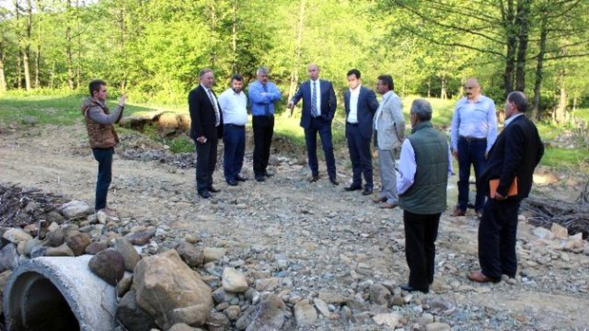 Tekkeköy\'de Yollar ve Mahalleler İncelendi