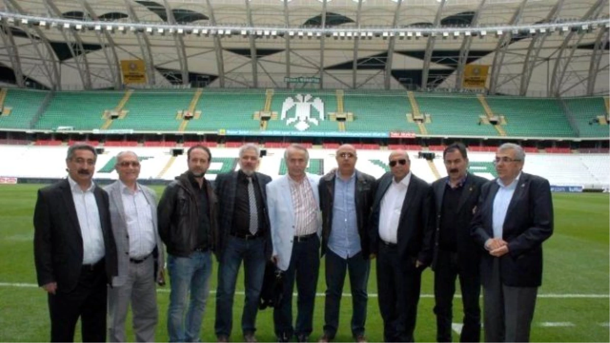 Tsyd Genel Başkanı Arkan Konya\'da Spor Yazarlarıyla Buluştu
