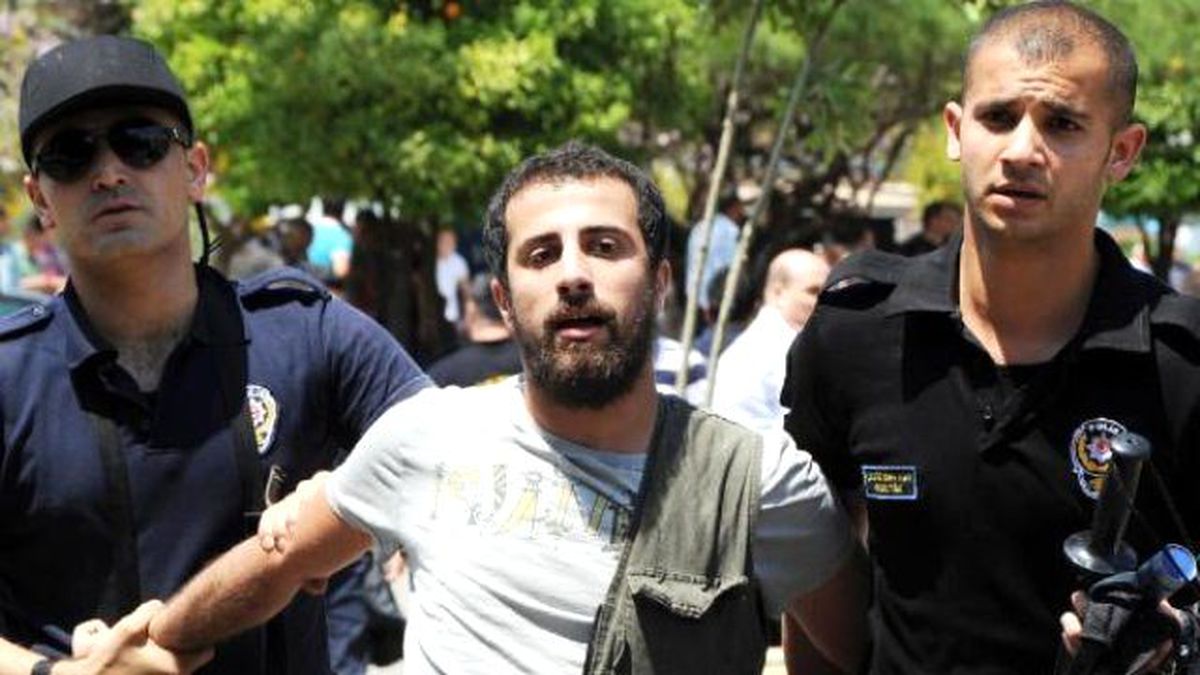 Üniversitede Soma Protestosunda 10 Gözaltı