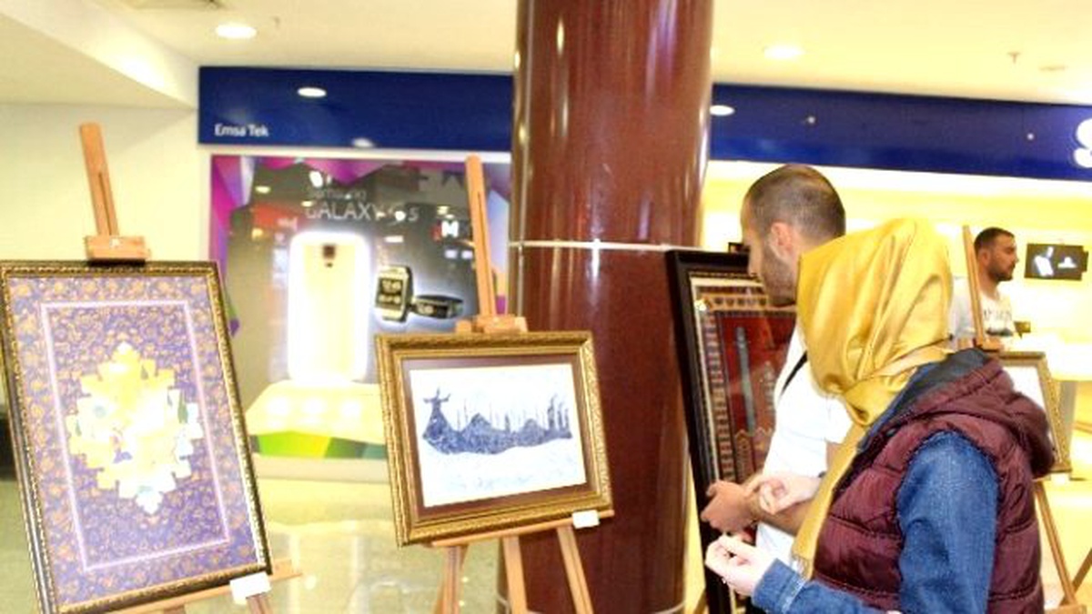 Vakıf ve Sanat" Temalı Resim Sergisi Açıldı