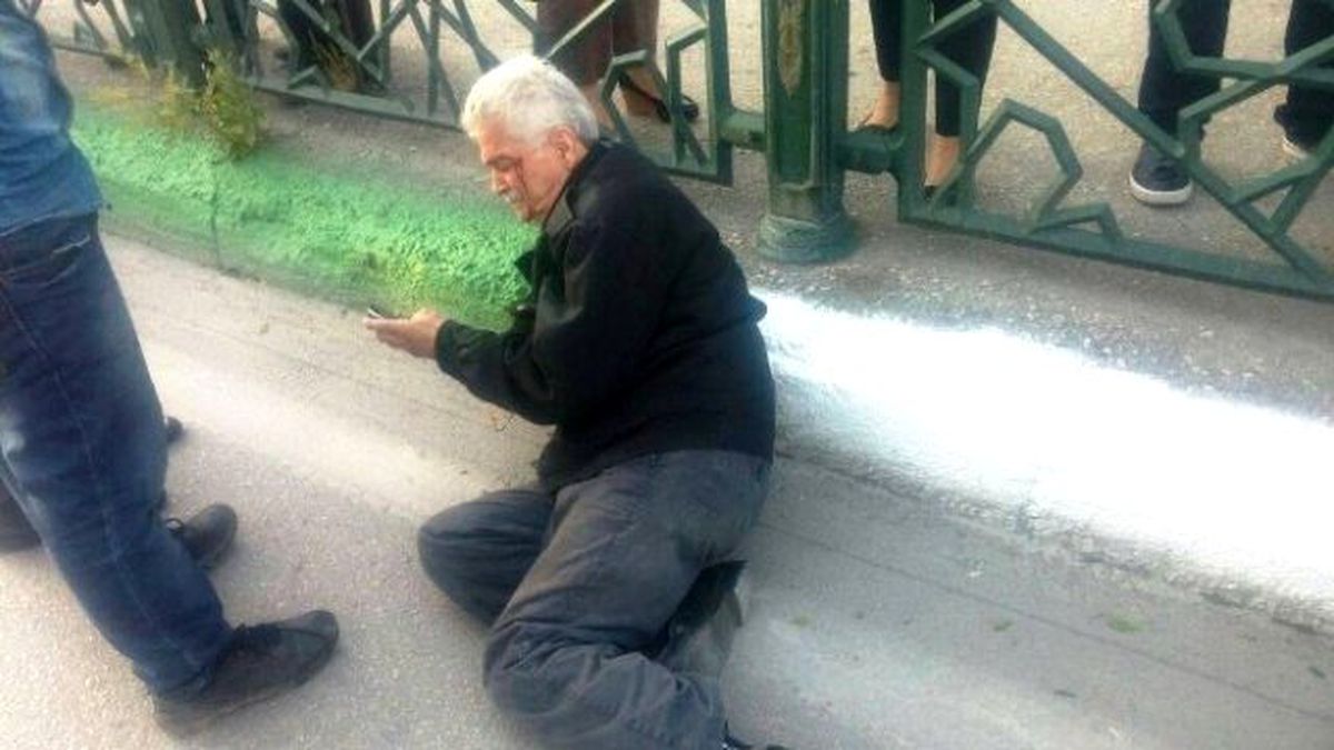 Yaşlı Adama Çarpıp Kaçtı