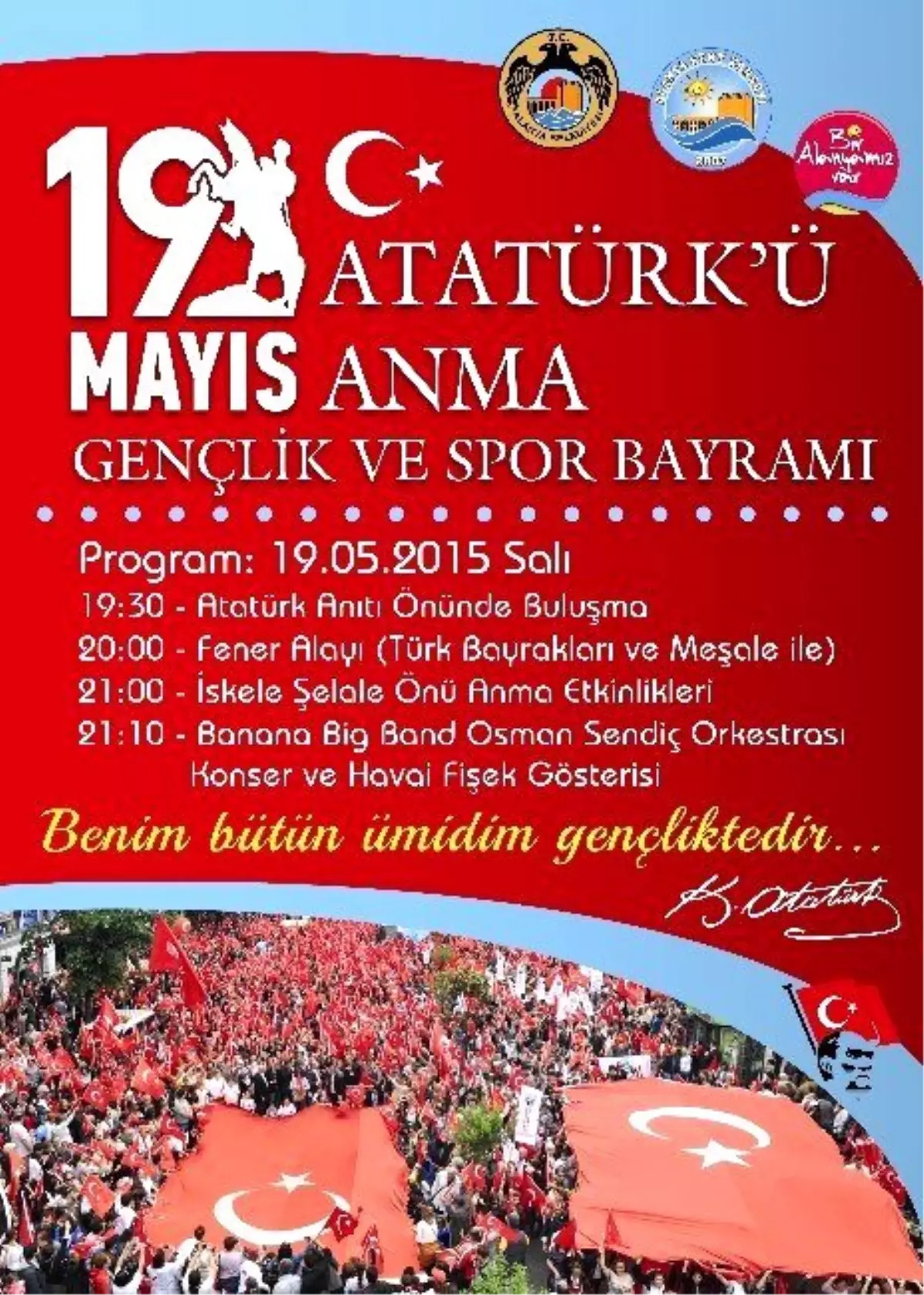 Alanya\'da Gençlik Bayramı, Fener Alayıyla Kutlanacak