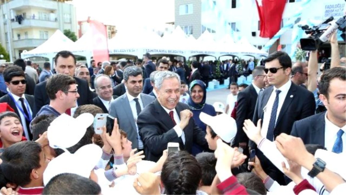 Arınç, Fadıoğlu İmam Hatip Ortaokulu\'nun Açılışını Yaptı