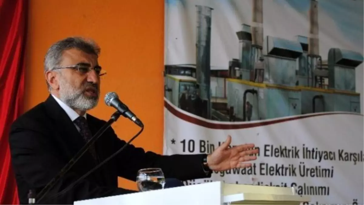 Bakan Yıldız Amasya\'da Metan Gazından Elektrik Üreten Tesisi Açtı