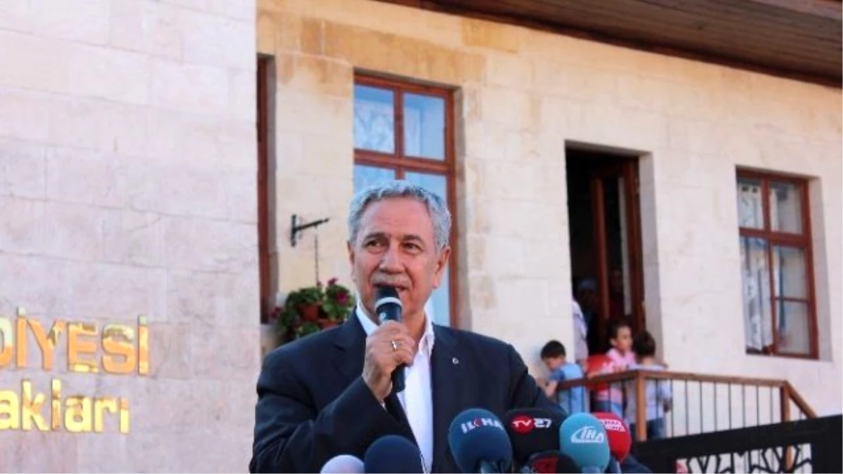 Başbakan Yardımcısı Arınç, Şehreküstü Konaklarının Açılışını Yaptı