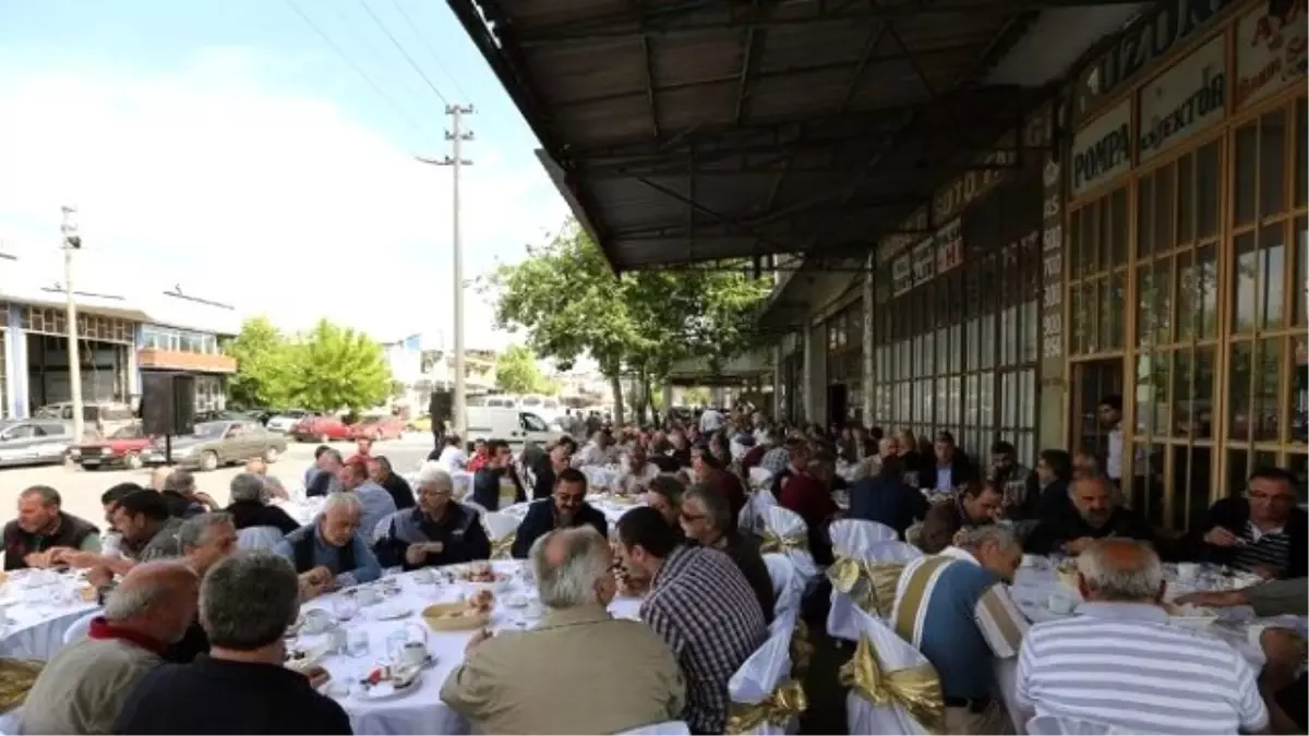 Başkan Toçoğlu Dörtyol Sanayi Esnafı ile Buluştu