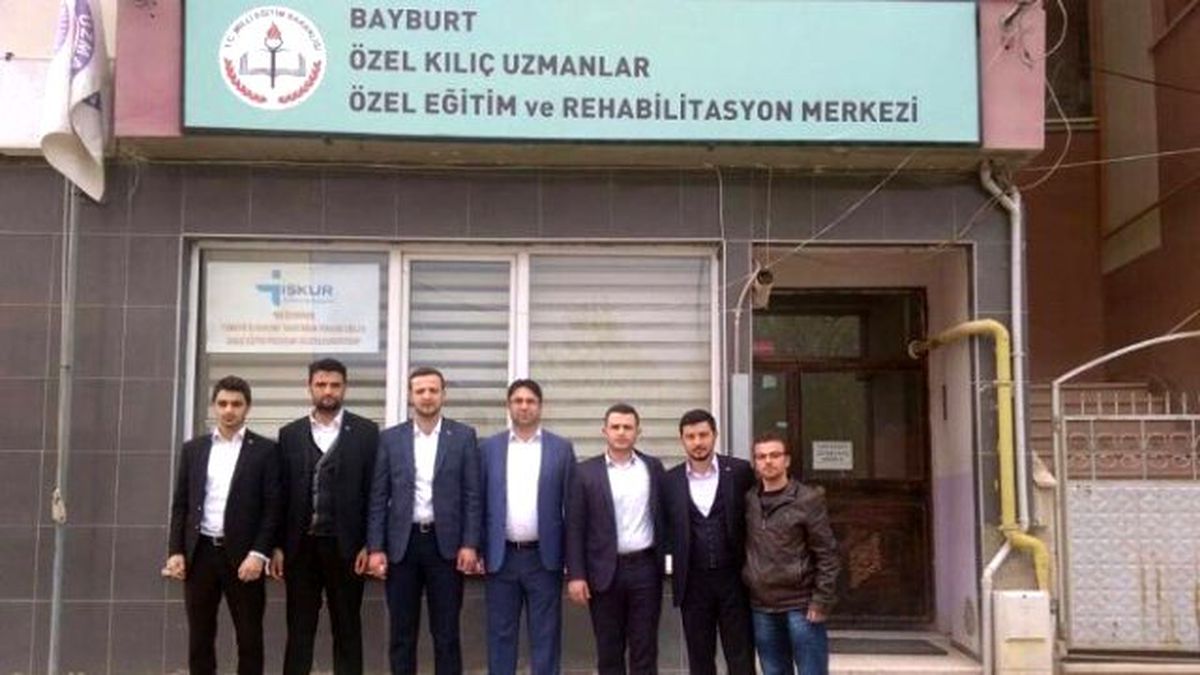 Bayburt Gençlik Kolları Başkanı Kaymak\'tan Anlamlı Ziyaret