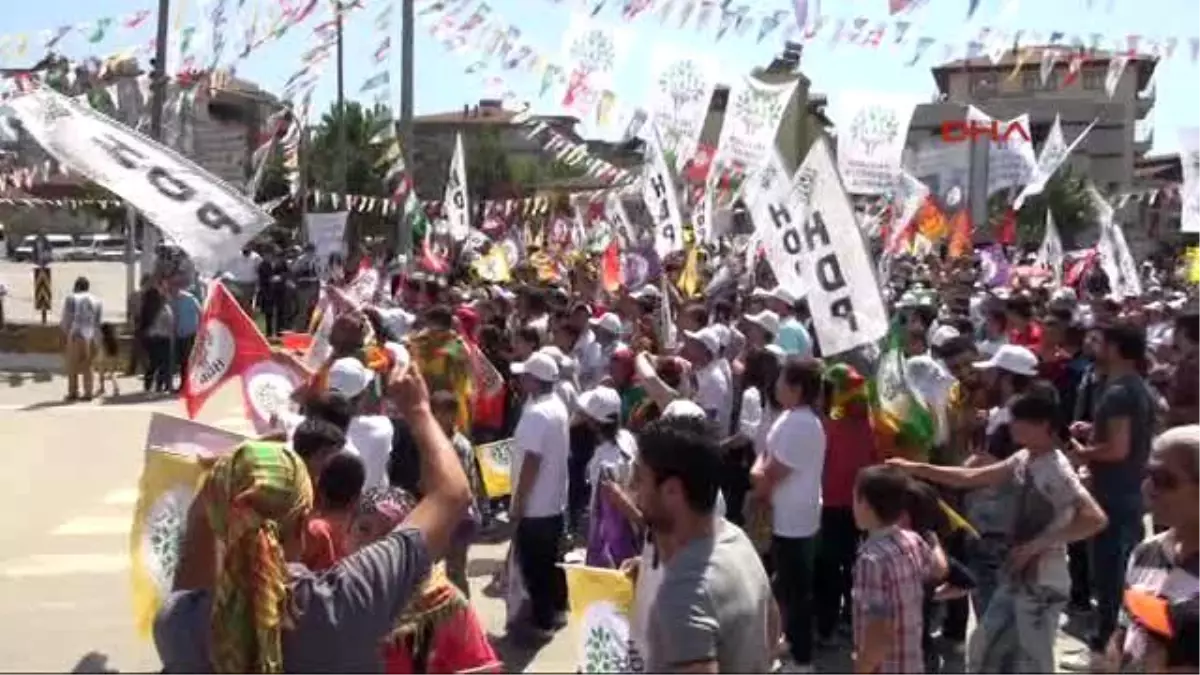 Denizli Hdp Eş Genel Başkanı Yüksekdağ Partisinin Düzenlediği Mitingde Konuştu -aktüel Görüntüler