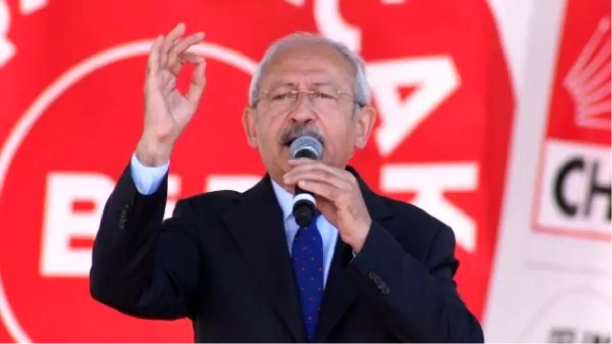 Kılıçdaroğlu: CHP İktidarında Türkiye Kazanacak, Hortumcu Kaybedecek