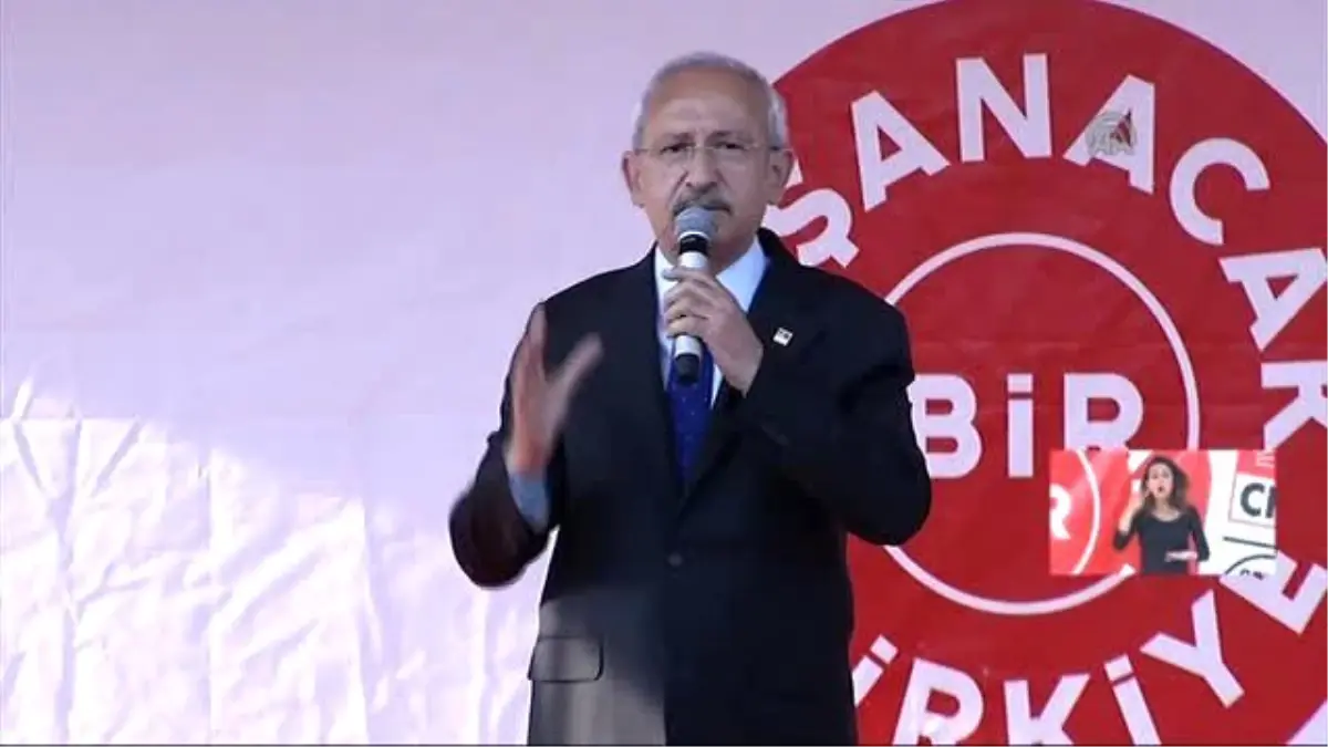 Kılıçdaroğlu: "Yoksulluğu Tarihe Gömeceğim"