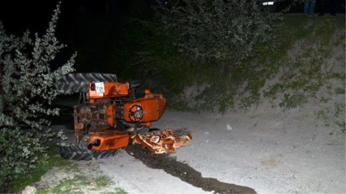 Osmancık\'ta Traktör Devrildi: 1 Ölü, 2 Yaralı