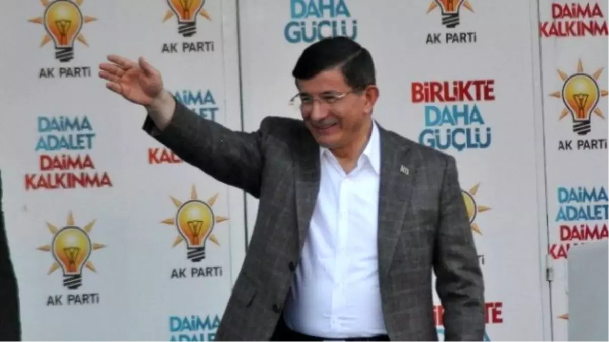 Balıkesir\'de Konuşan Başbakan Davutoğlu Açıklaması