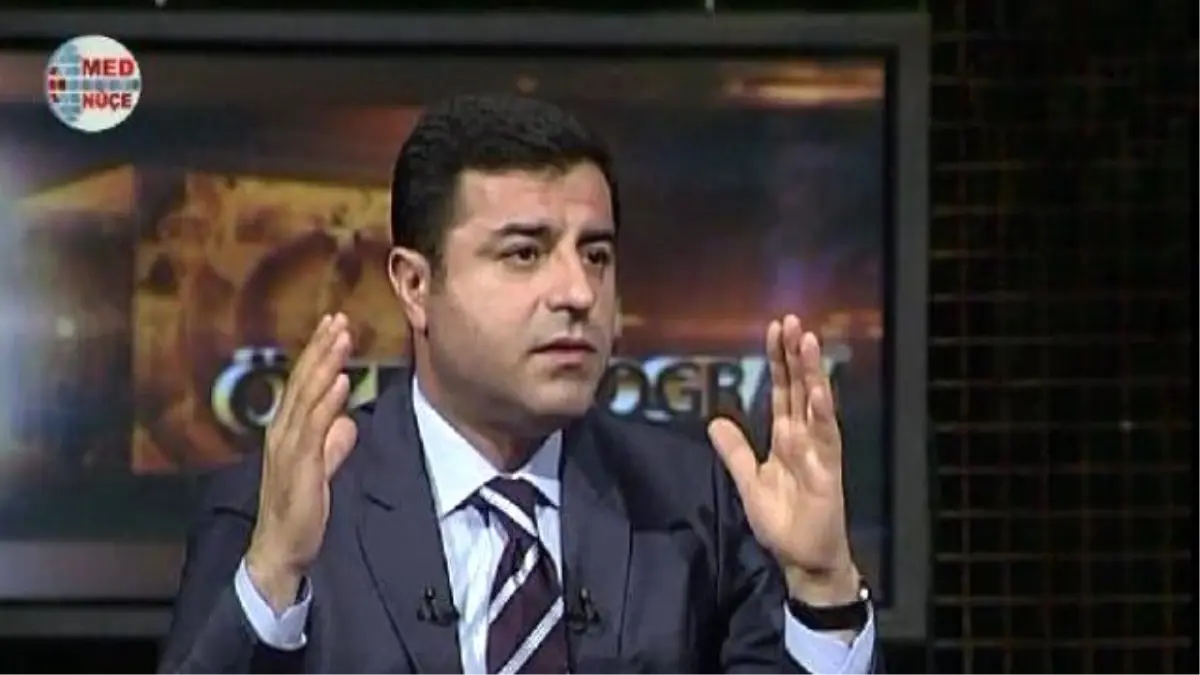 Demirtaş: Necdet Özel\'le İlgili Yapılan Açıklama Manidar