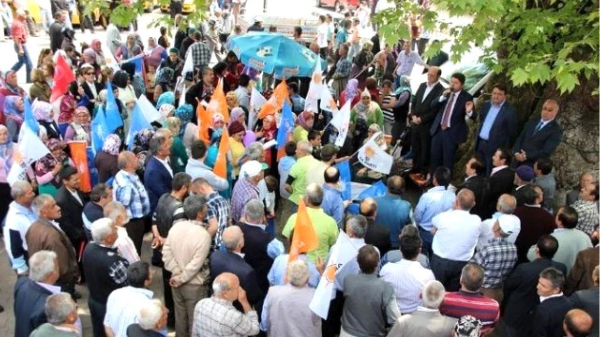 Hasankadı\'da AK Parti Milletvekili Adaylarına Yoğun İlgi