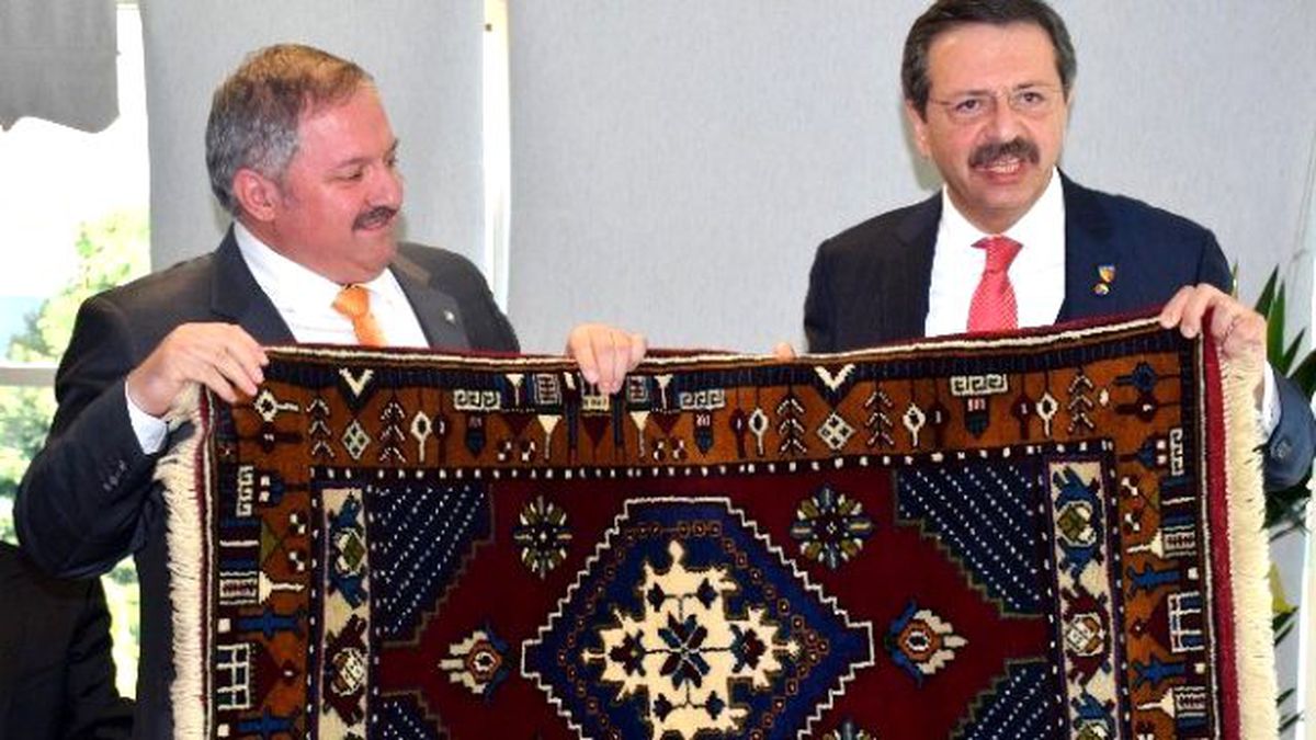 Hisarcıklıoğlu\'ndan Kosb\'nin Yeni Yönetimine Hayırlı Olsun Ziyareti