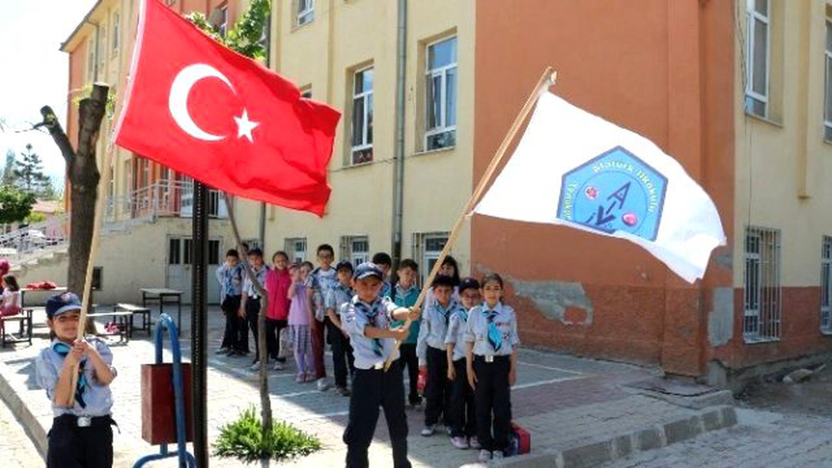 İzci Öğrencilerin Oryantiring Çalışması