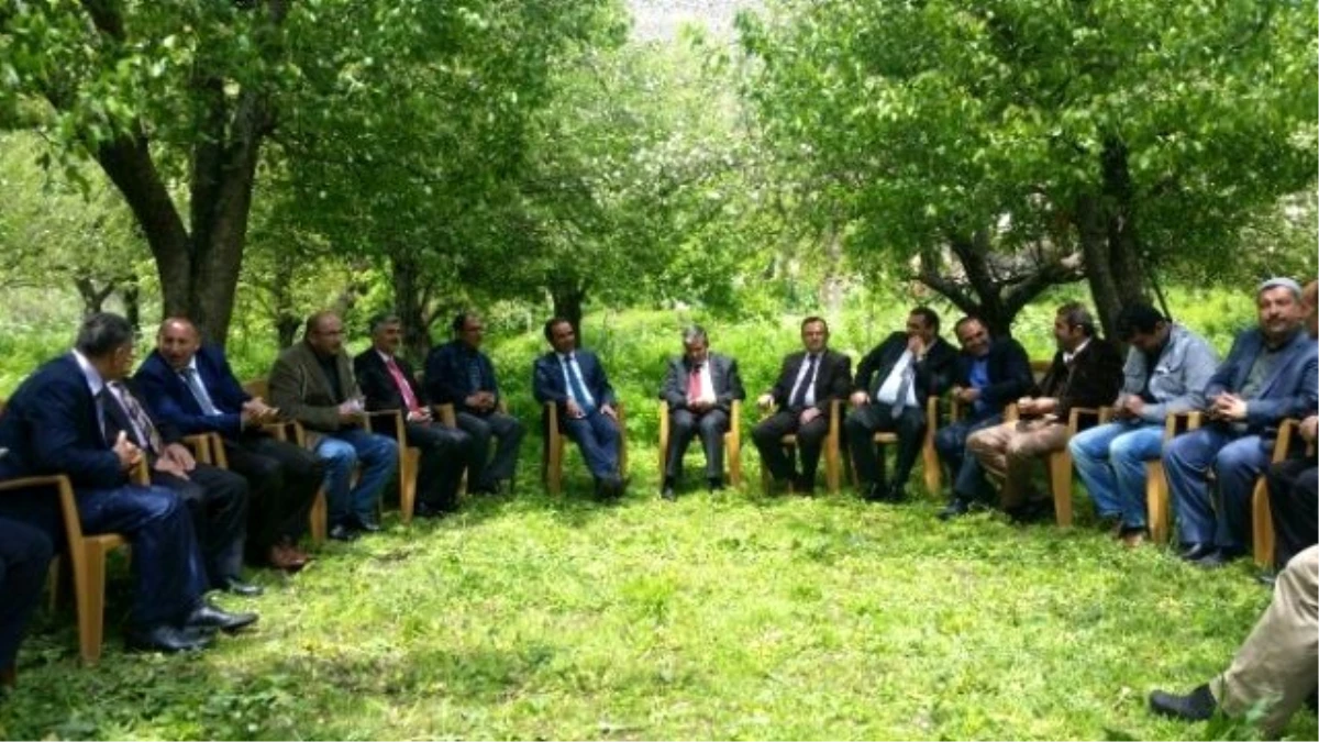 Kaymakam ve Kurum Amirlerinden Köy Ziyareti