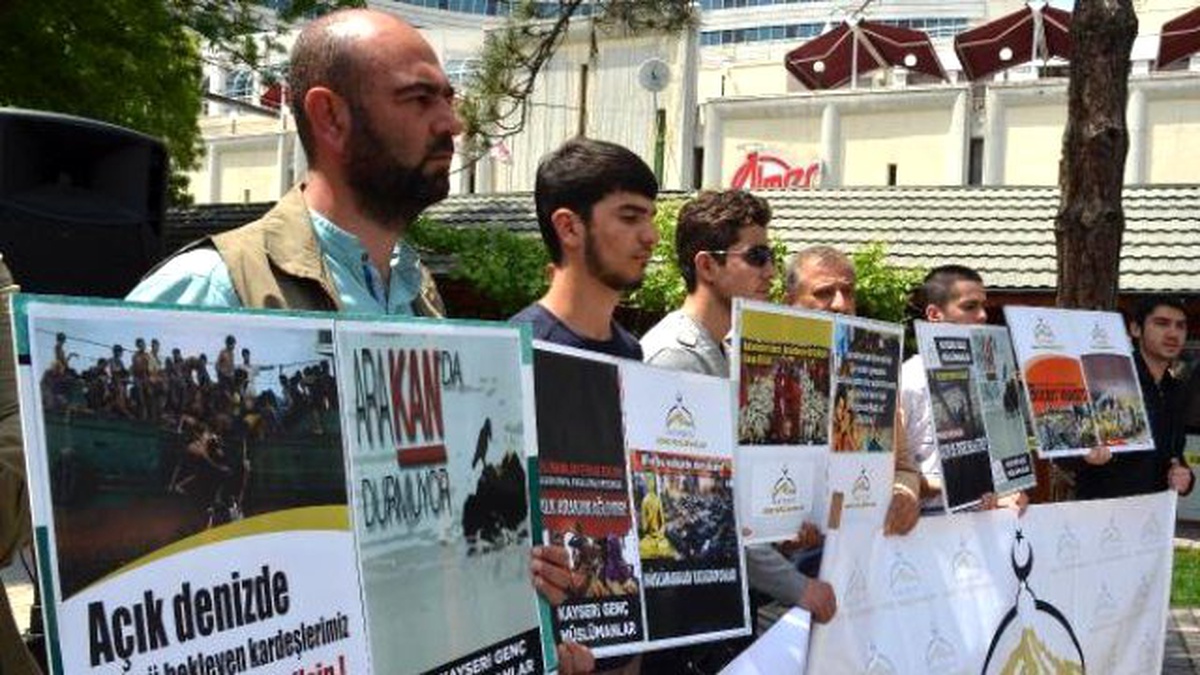 Kayseri Genç Müslümanlar Derneği: Arakanlı Müslülalar Yalnız Bırakıldı