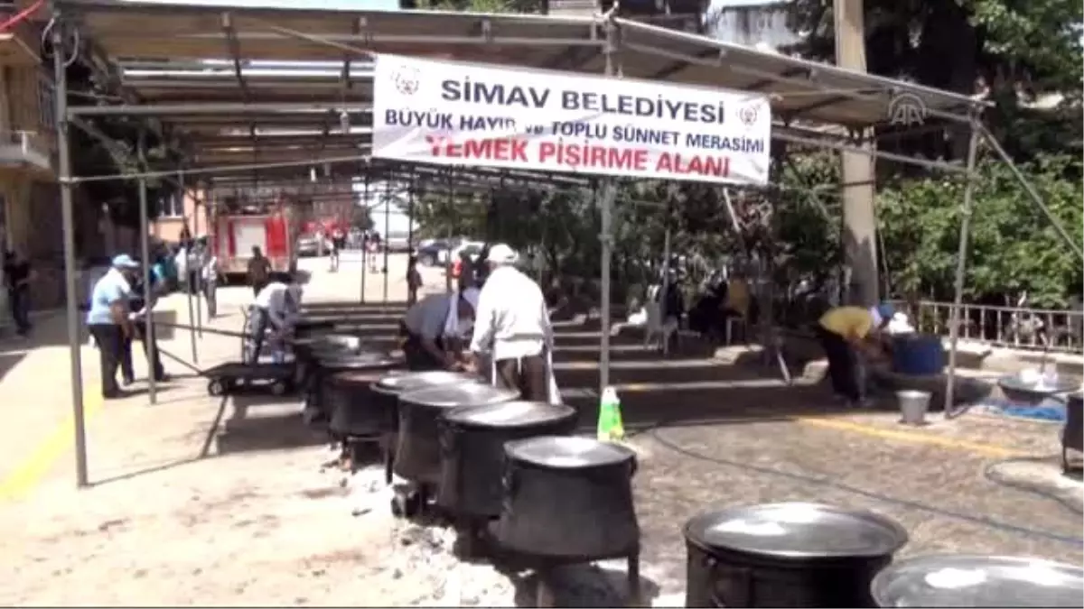 30 Bin Kişiye "Hayır" Yemeği