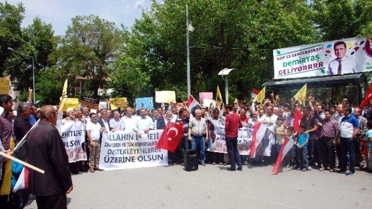 Adıyaman\'da, Mısır\'da Alınan İdam Kararları Protesto Edildi