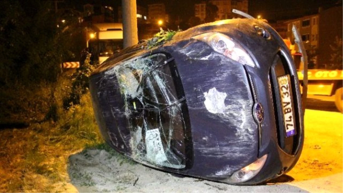 Bartın\'da Trafik Kazası: 1 Yaralı