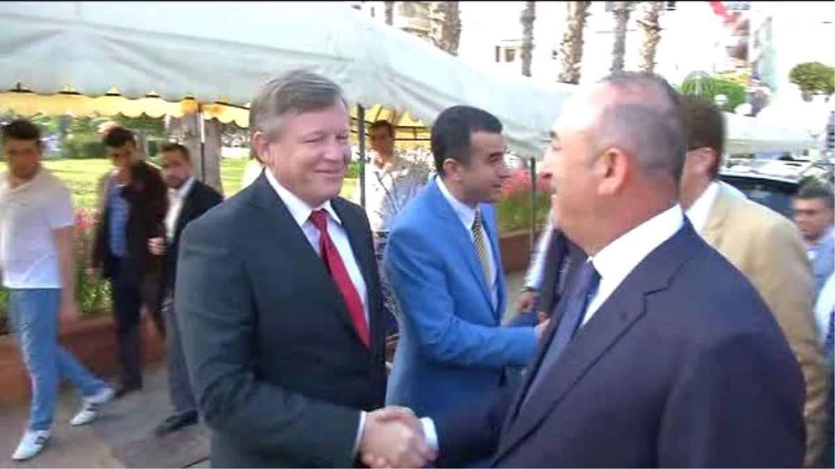 Çavuşoğlu, Letonya\'nın Fahri Konsolosluğunun Açılışına Katıldı