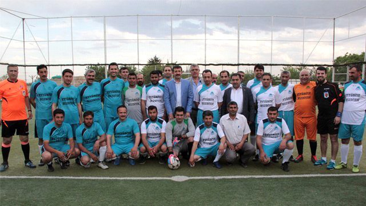 Eyyübiye Belediyesi\'nde Birimler Arası Futbol Turnuvası