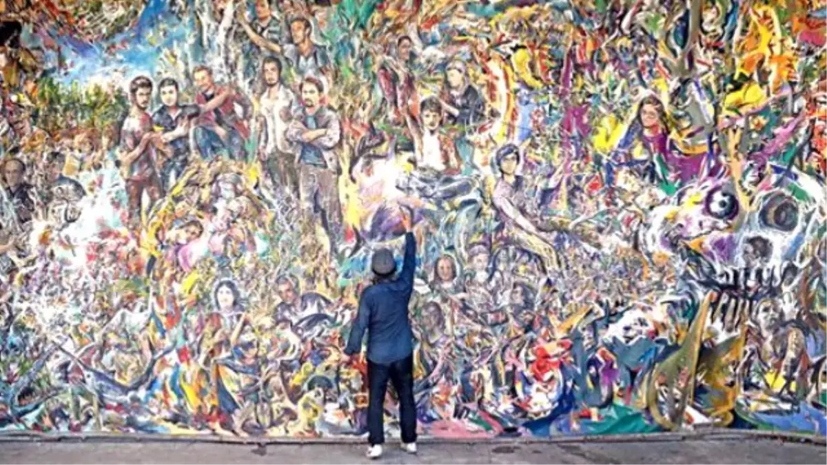 Gezi\'yi Anlatan Dev Tablo Görücüye Çıkıyor