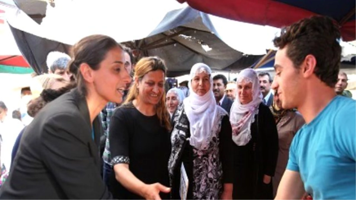HDP Adayı Uca Seçim Çalışmalarını Sürdürüyor