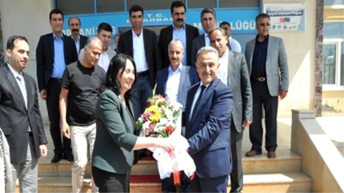 HDP Milletvekili Adayından DOSB\'ye Ziyaret